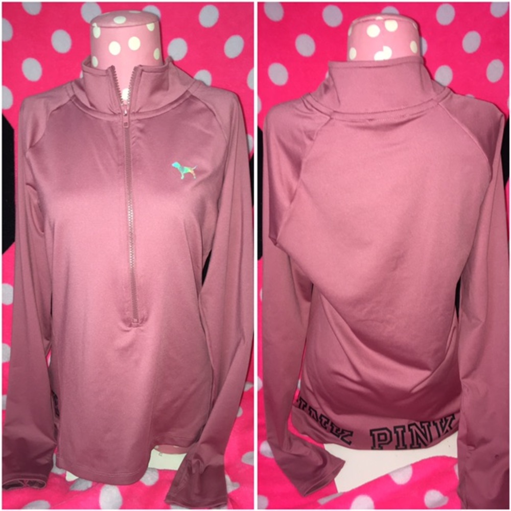 Victoria’s Secret PINK half zip M NWT